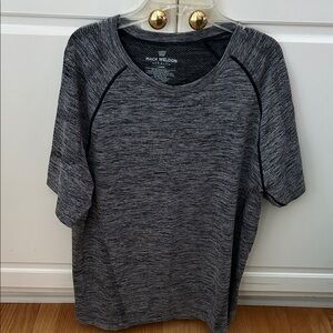 Mack Weldon Charcoal Heather Stealth Tee